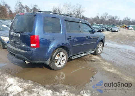 2015 Honda Pilot Ex-L from USA, damaged, VIN 5FNYF4H58FB001562
